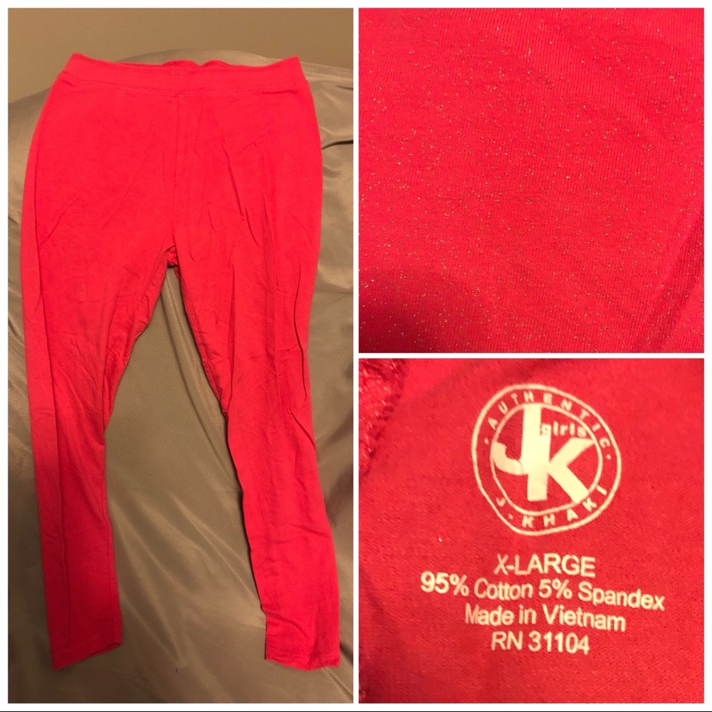 Girls leggings size xl